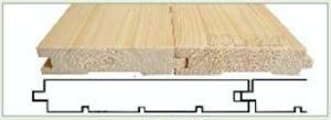 Floorboard Siberian larch